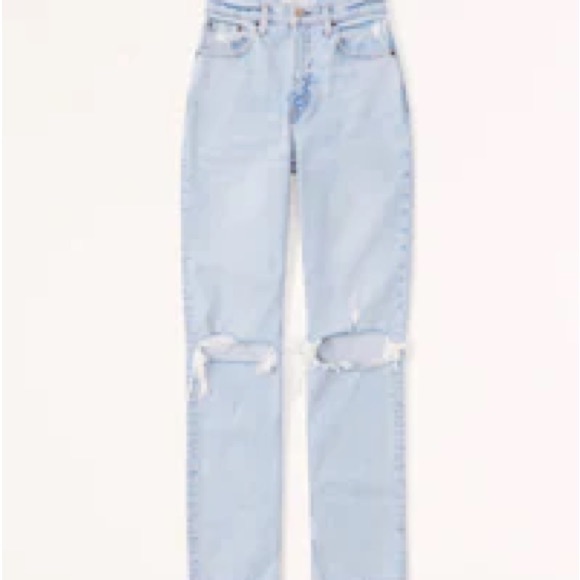 Abercrombie & Fitch Women’s Ultra High Rise 90s Straight Jean - Picture 6 of 6